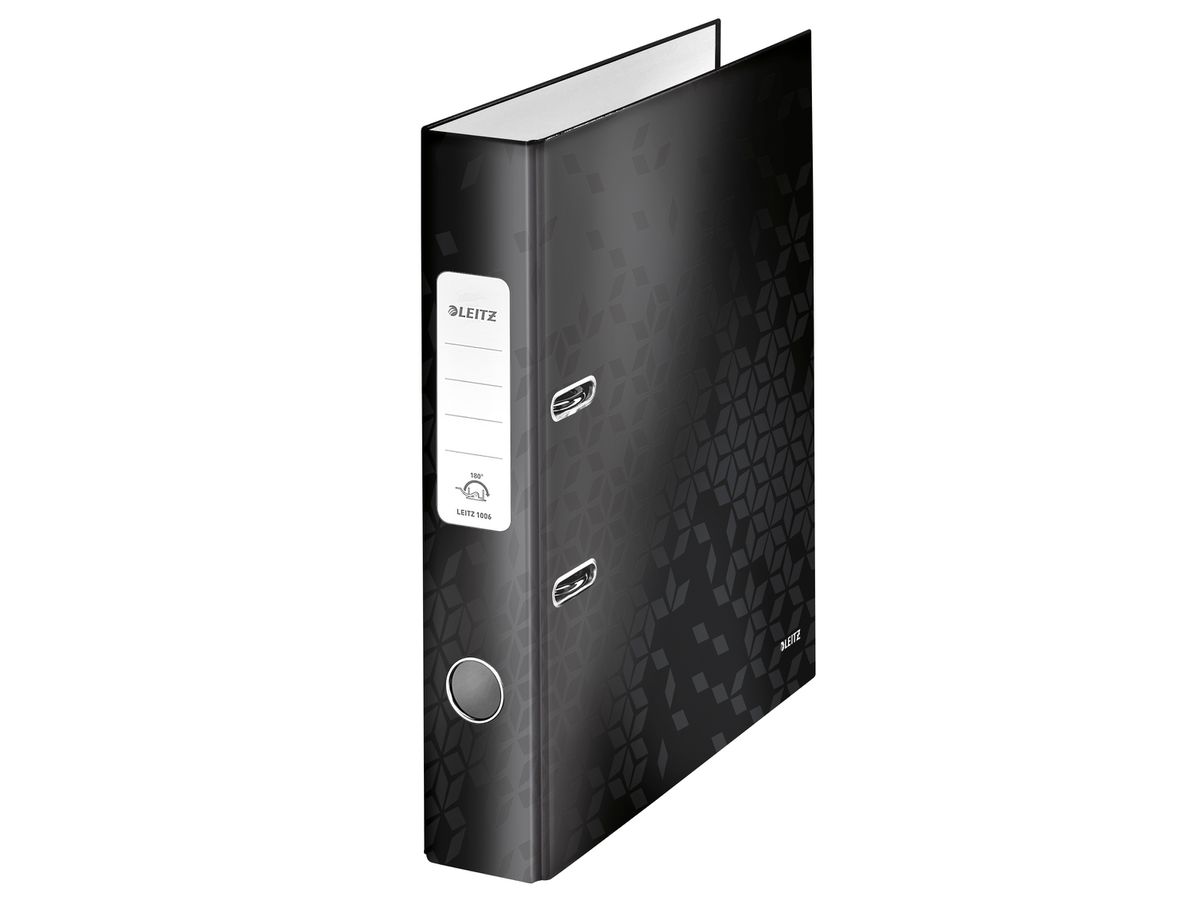 LEITZ Ordner WOW 180° 5.2cm 1006-00-95 schwarz A4 (4002432120451)