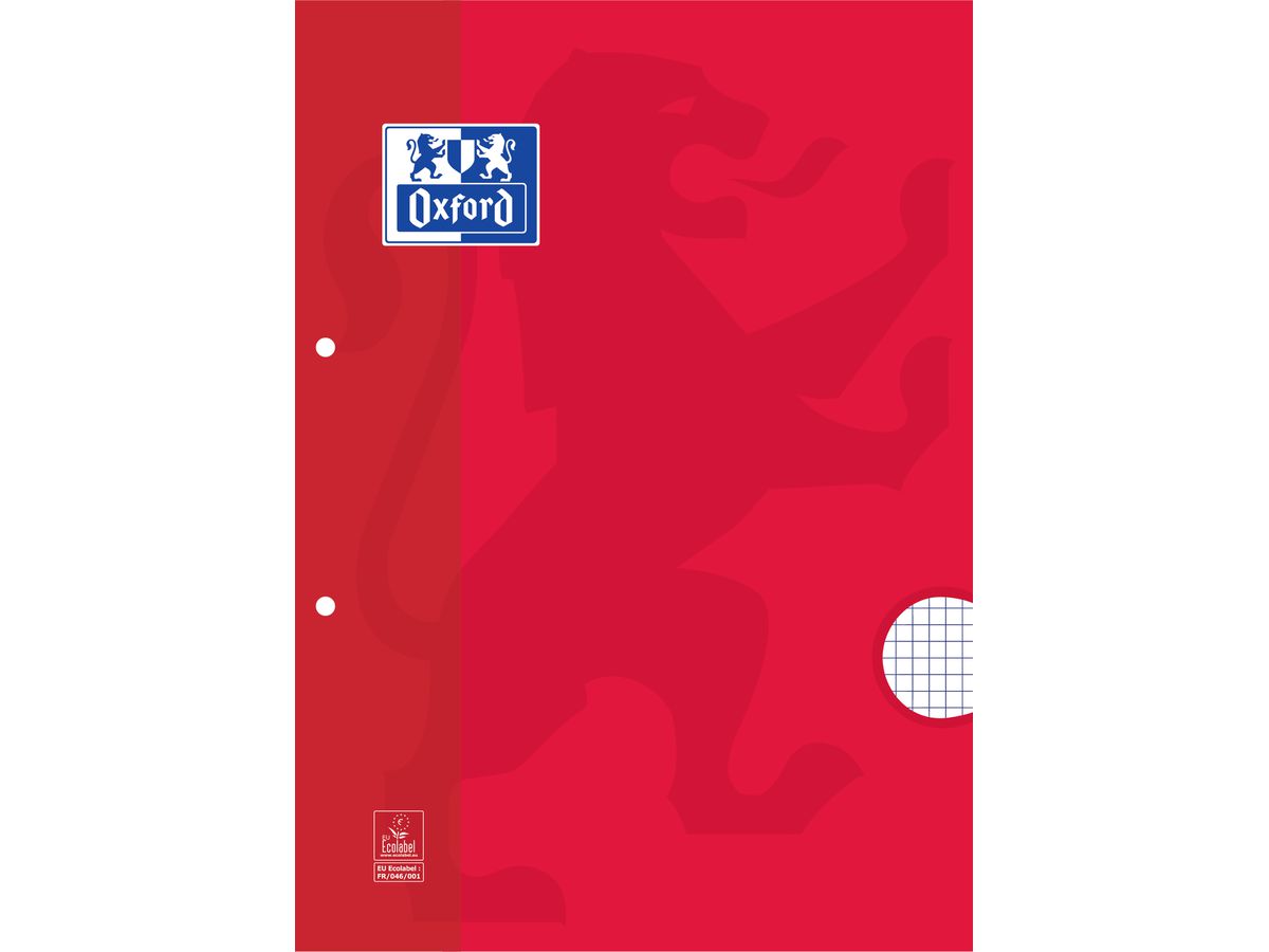 OXFORD Scuola taccuino A4 400075509 scacchiera 5mm ass. 100 f. (3020123202409)