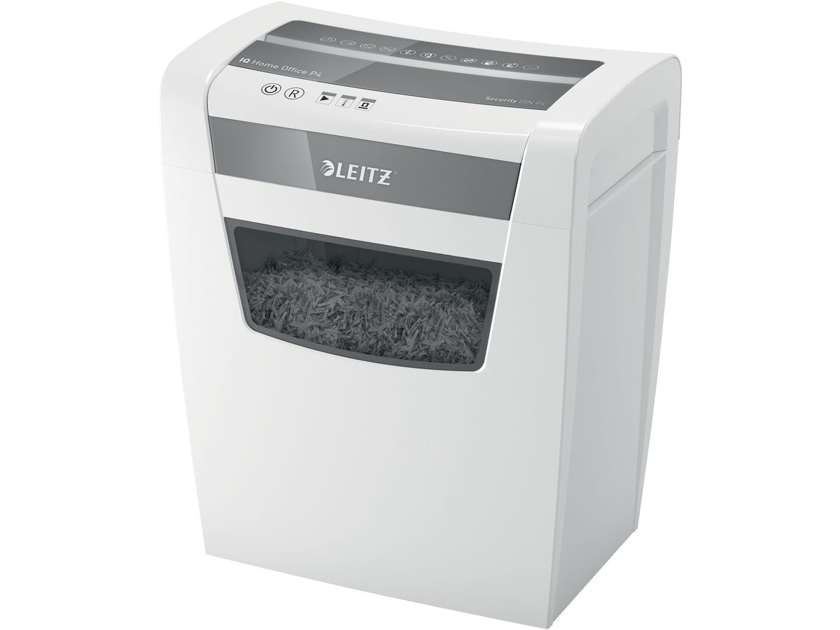 LEITZ Aktenvernichter IQ 8009-00-00 Home Office, P-4, 23lt (4002432118939)