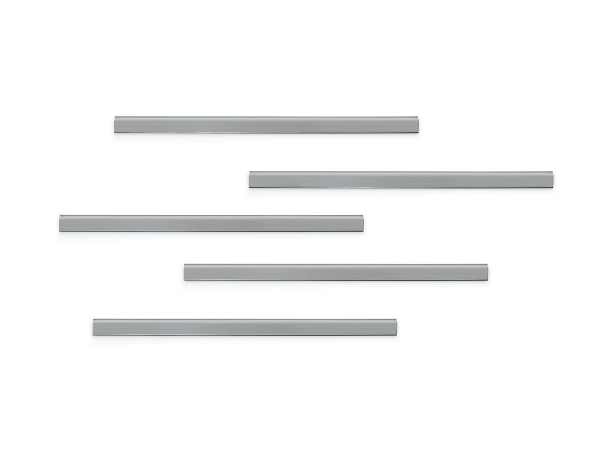 DURABLE DURAFIX Rail 297mm 470723 metallic silber 5 Stück (4005546992068)