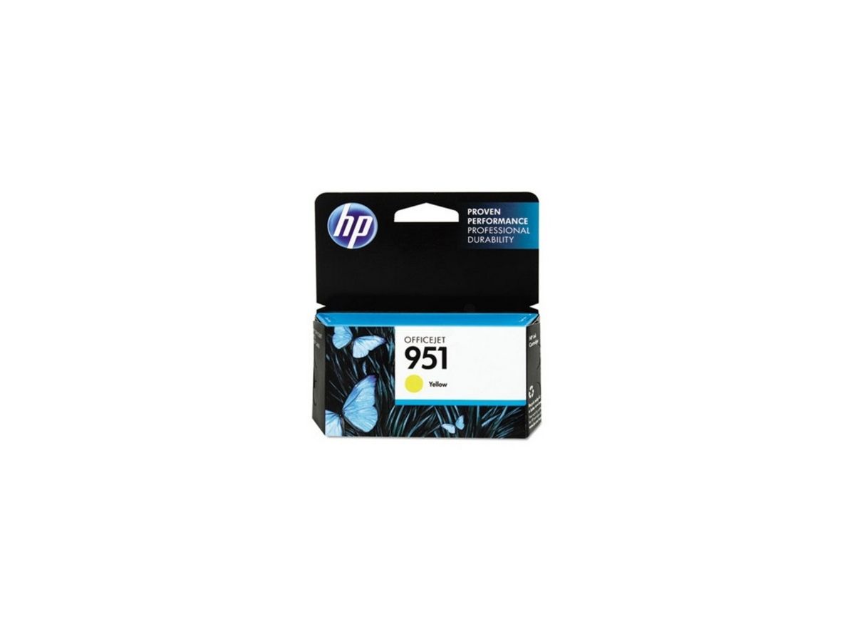 HP Tintenpatrone 951 yellow CN052AE OfficeJet Pro 8100 700 S. (0888182554180)