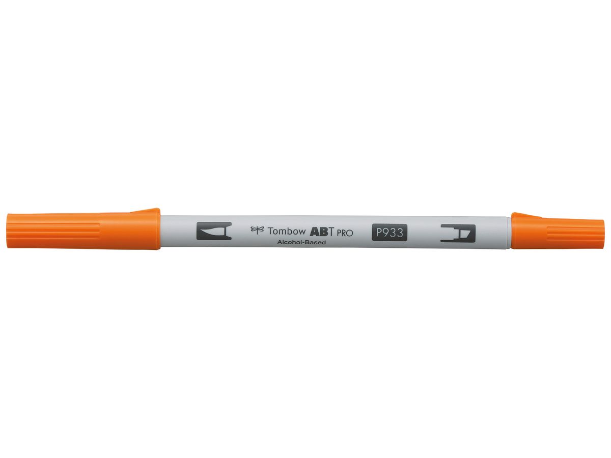 TOMBOW Dual Brush Pen ABT PRO ABTP-933 orange (4901991648836)