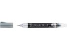PENTEL Brushpen Dual Metallic XGFH-DZ argent (0884851056658)