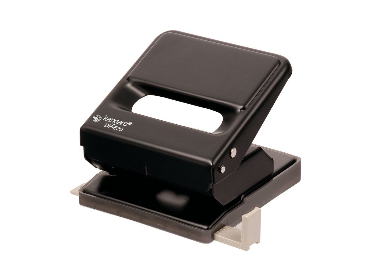KANGARO Bürolocher DP-520 schwarz 25 Blatt (8901057200134)