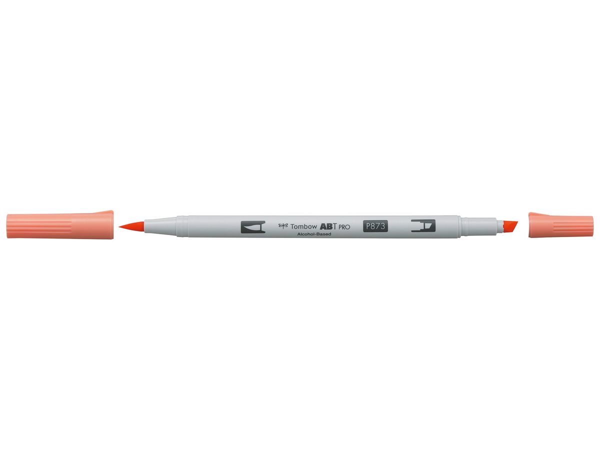 TOMBOW Dual Brush Pen ABT PRO ABTP-873 coral (4901991648768)