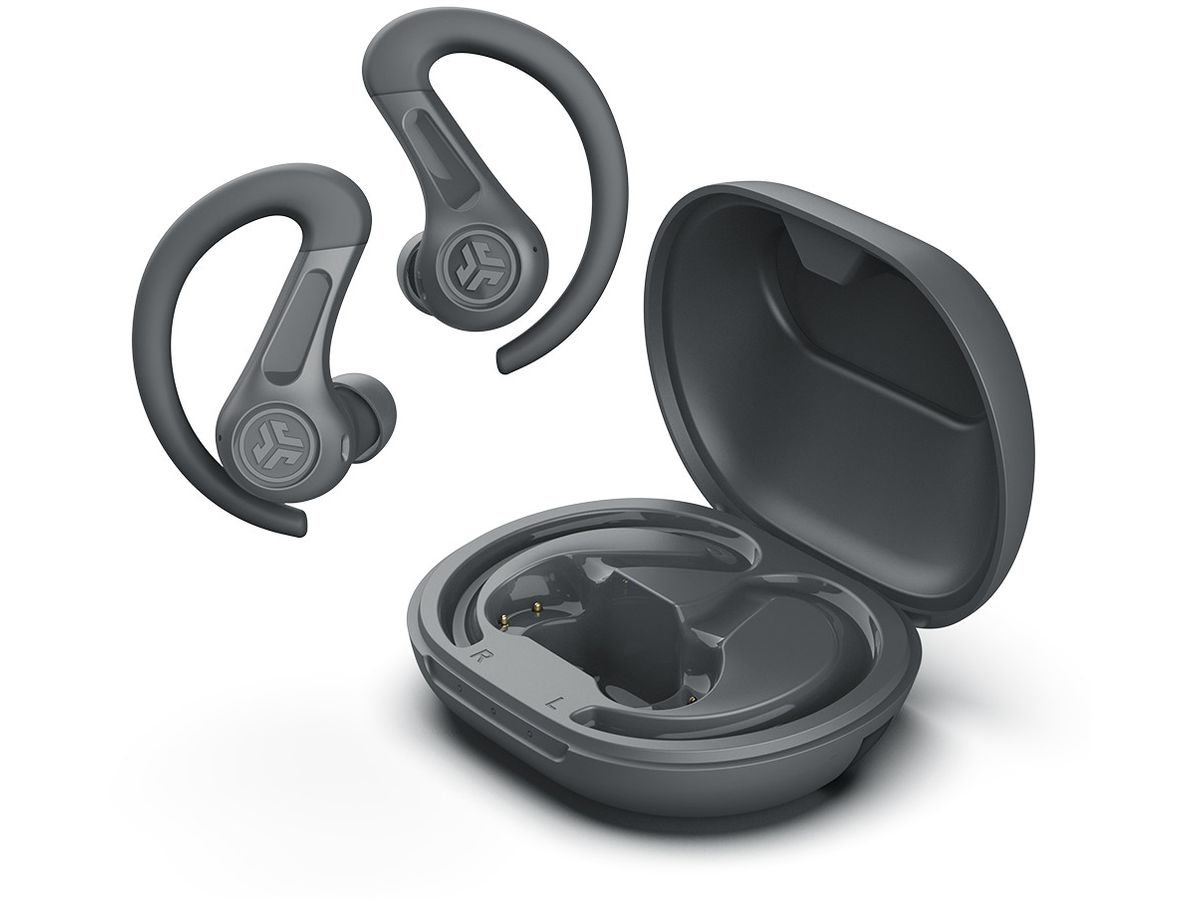 JLAB JBuds Sport ANC 4 Earbuds IEUEBJBSPTANCRGPH84 True Wireless, Graphite (0810119072184)