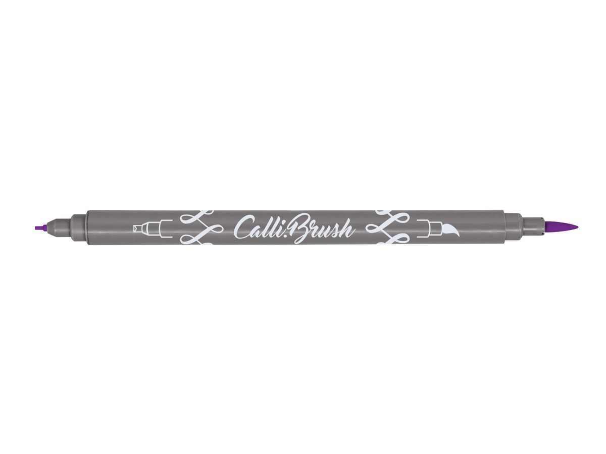 ONLINE Callibrush Pen Double Tip 2mm 19061/6 Lilac (4014421190611)