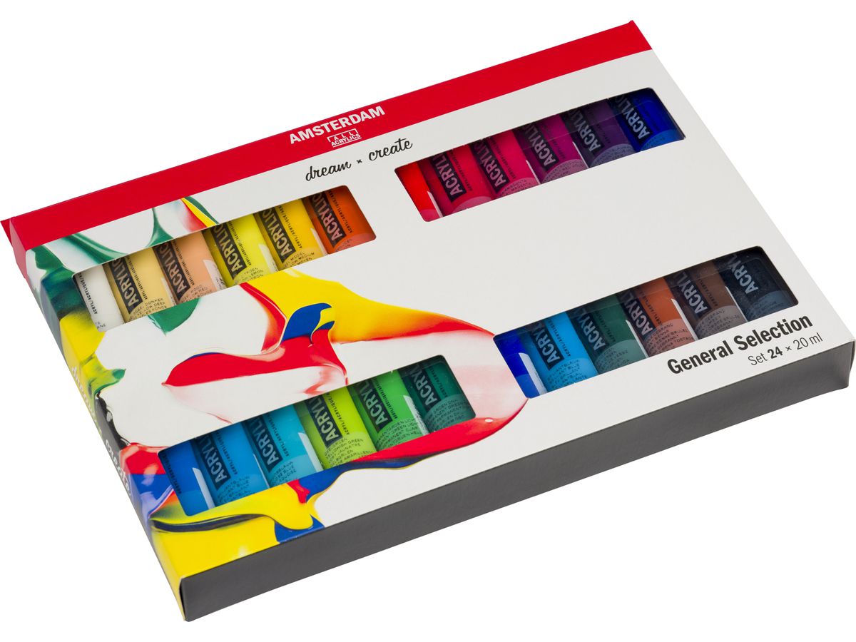 AMSTERDAM Standard Series Acryl Set 17820424 24x20ml (8712079329334)