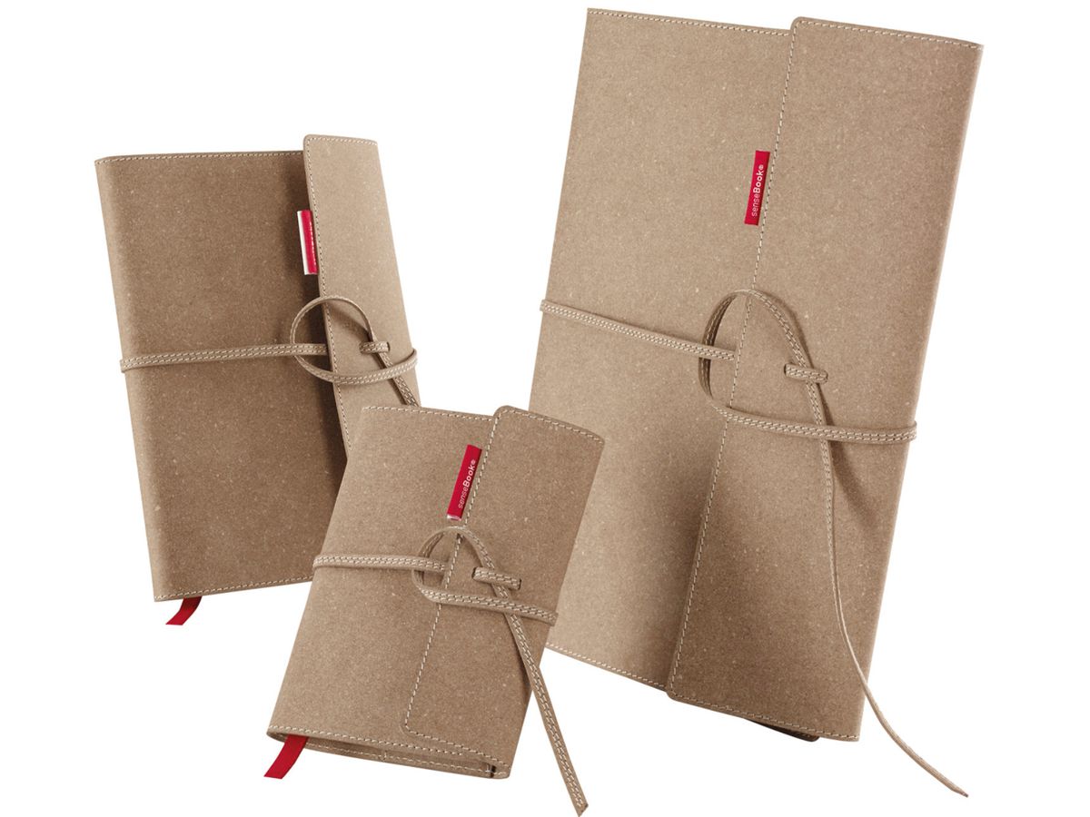 TRANSOTYPE senseBook FLAP REFILL A4 75510400 blanko, L, 135 Seiten beige (8716329071394)