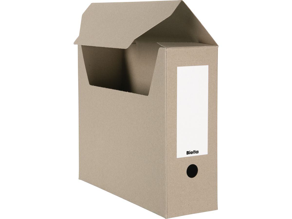 BIELLA Archivschachtel A4 26341000U beige 27.8x10x32.3cm 10 Stk. (7611365276394)