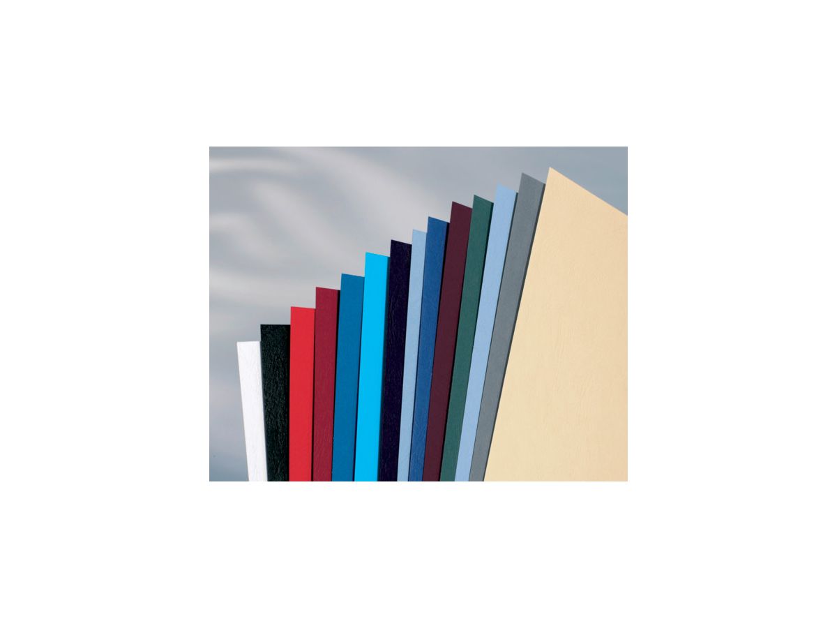 GBC Couverture reliure A4 CE040029 bleu, 250g 100 pcs. (8019152603467)