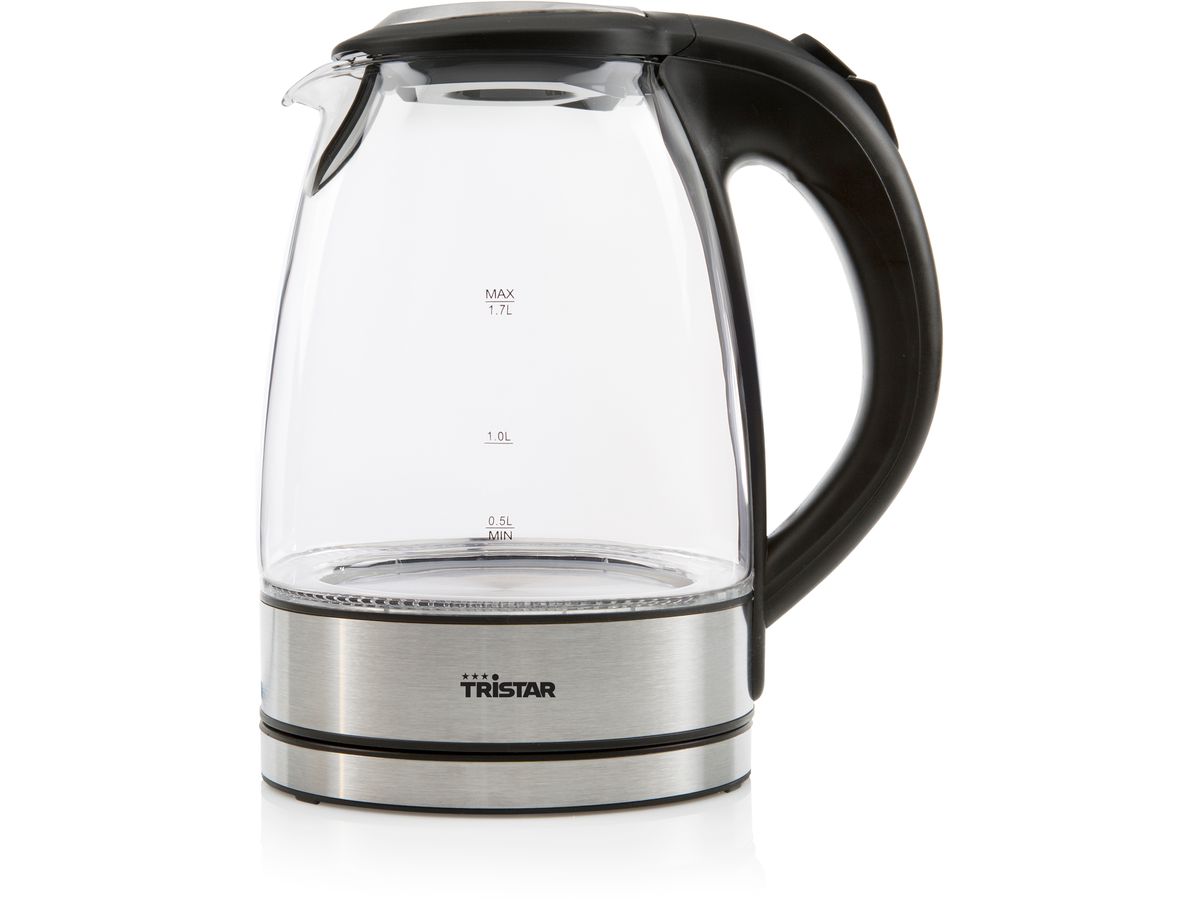 TRISTAR Bollitore 1.7lt WK-3377 con caraffa in vetro (8713016087041)