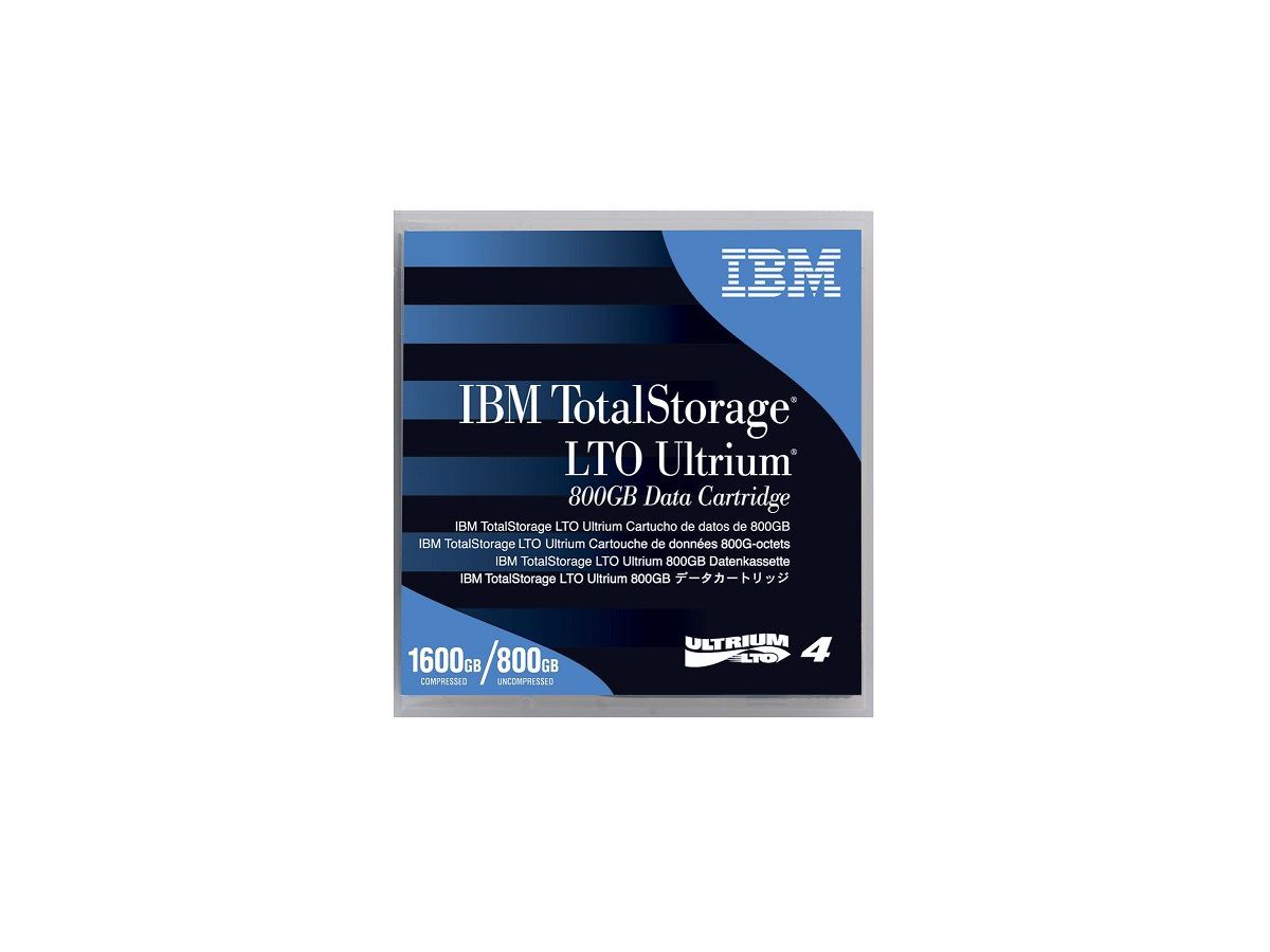 IBM LTO Ultrium 4 800/1600GB 95P4436 Data Tape (0883436006538)