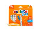 CARIOCA Penna Fibra Baby Teddy 003496 ass. 12 pezzi (8003511428143)
