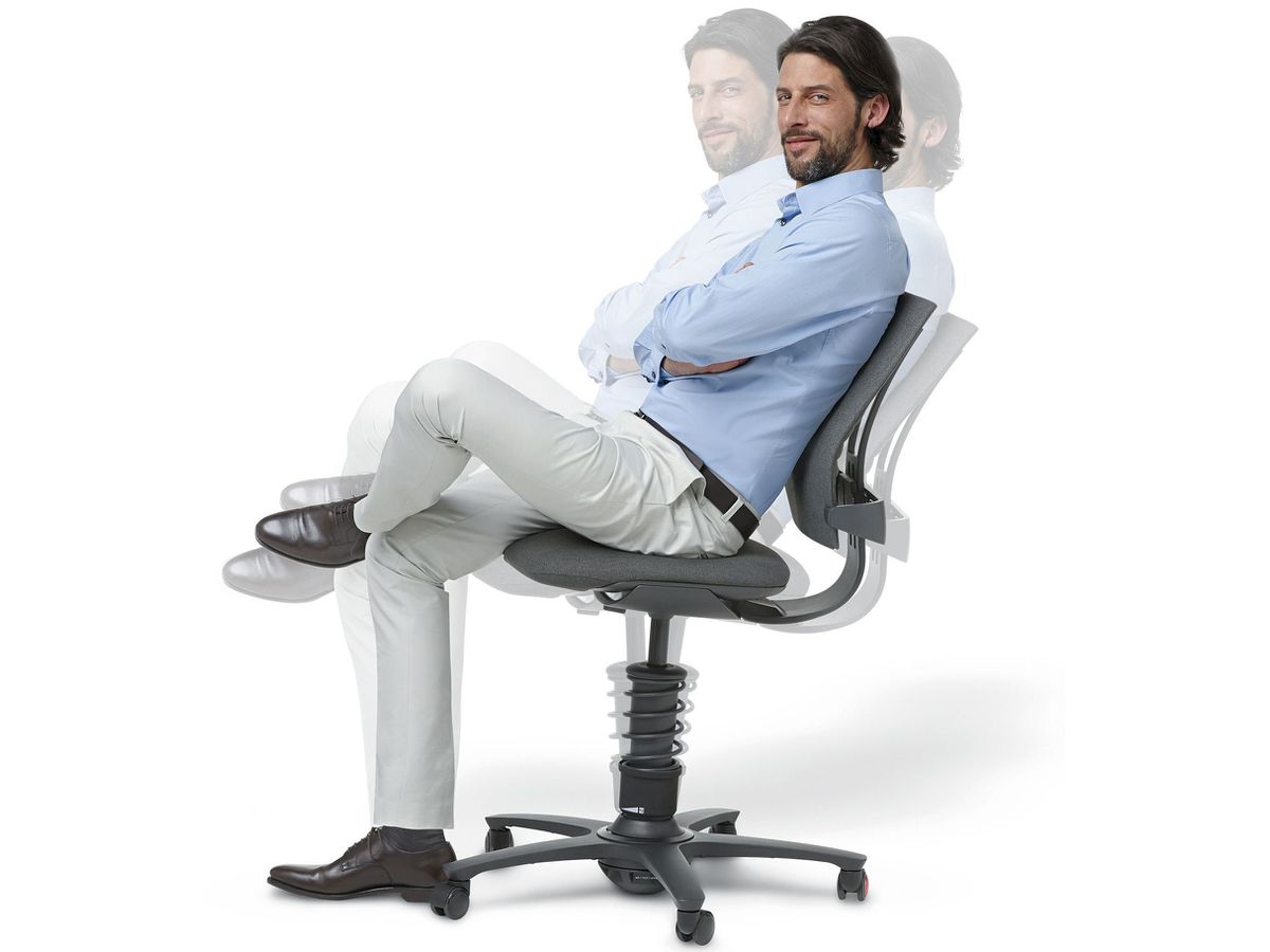 AERIS Sedia da ufficio 3Dee 930-STBK-BK-CM02 grigio (4250200412264)