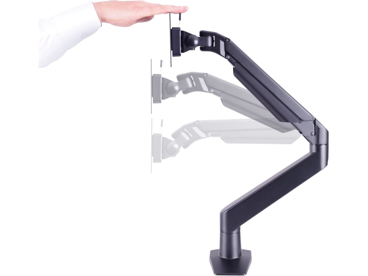 NEUTRAL Monitor Arm A+K Solo 215 argento (4025999822125)