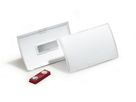 DURABLE Namensschild Click Fold 821219 mit Magnet, 40x75mm 10 Stk. (4005546803036)