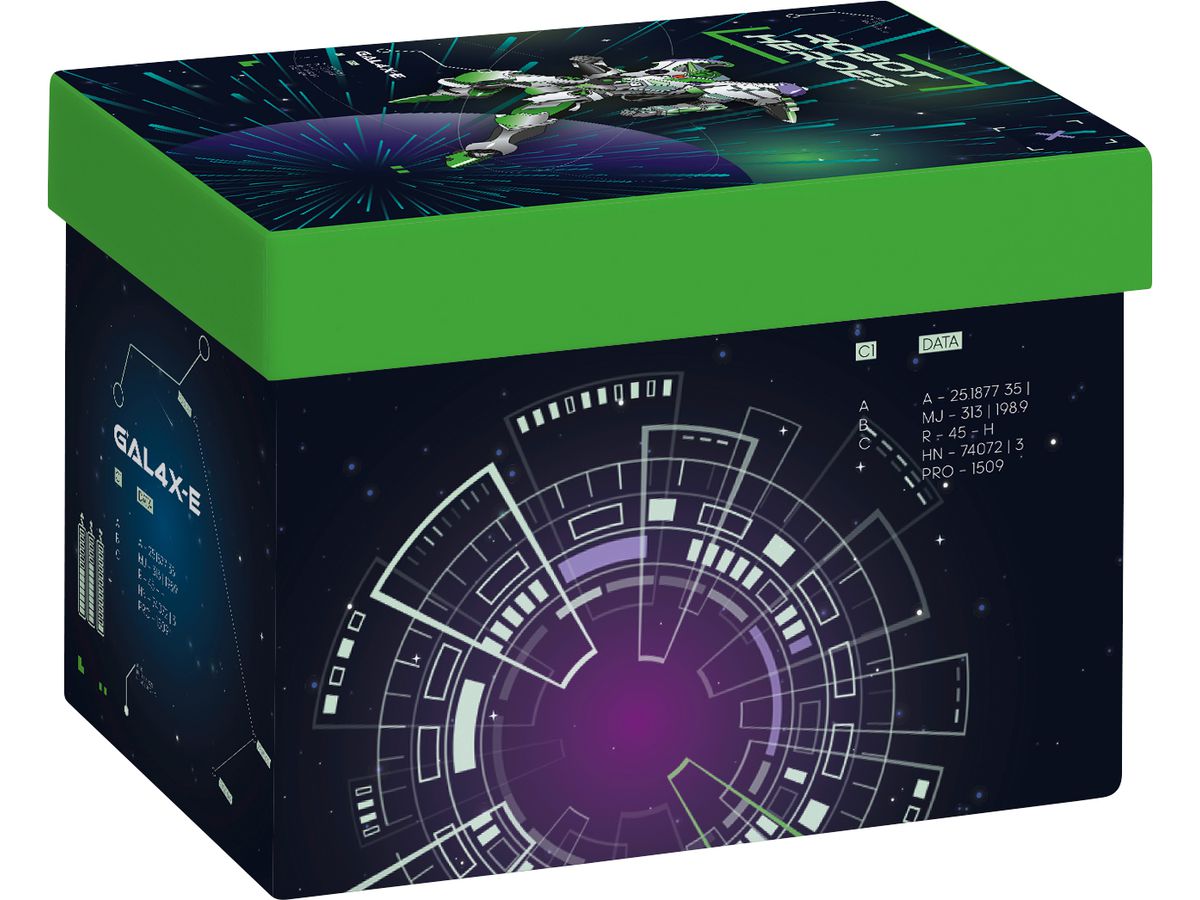 STEWO Geschenkbox Robot 2551517796 blau 12x16.5x12cm (7630050886250)