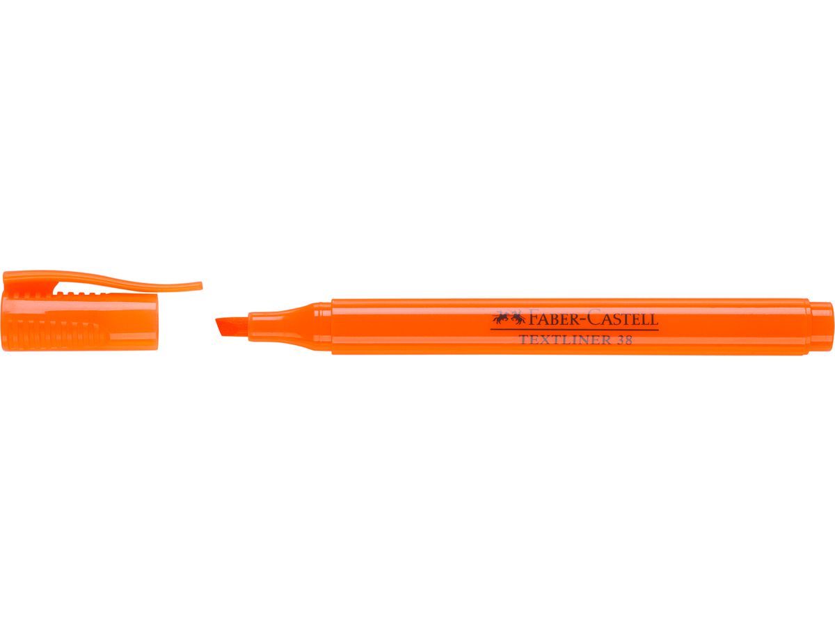 FABER-CASTELL Textmarker 38 1-4mm 157715 orange (9556089005838)