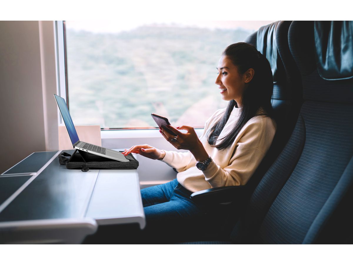 PORT Notebook Bag Belize Ergoview 110202 Slim case 15.6/16 inch,Grey (3567041102027)