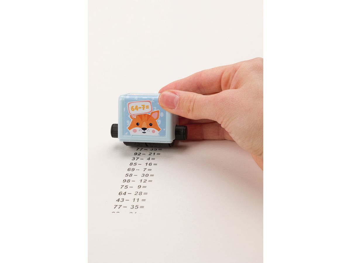 LITTLE DOTS Rally di calcolo timbri rullo 160ROLLSTEMP Meno & Piu calcolare, Numeri (9010835137131)