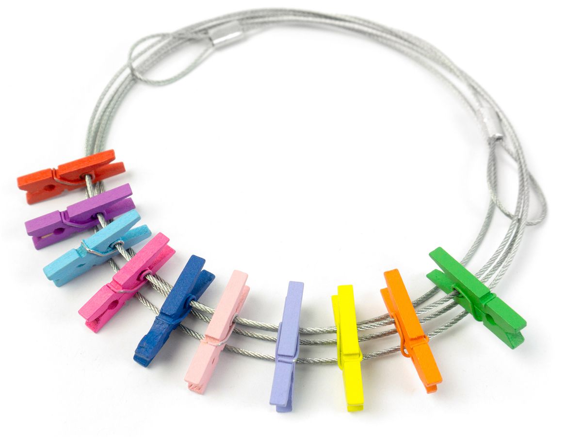 TRENDFORM Liane à photos KOLOR KLIP TF2206 10 supports, 150cm (7640145469275)