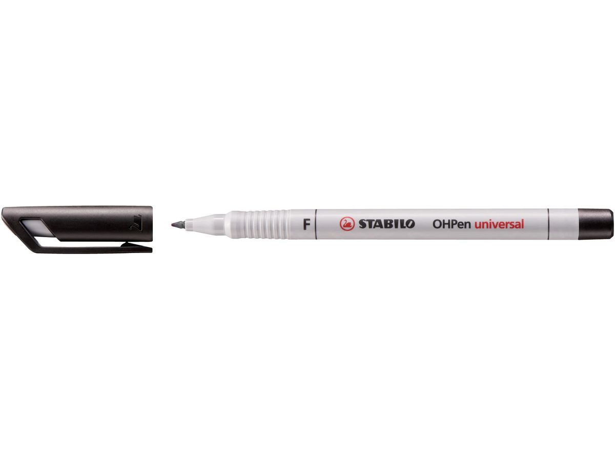 STABILO OHP Pen non-perm. F 852/46 schwarz (4006381114516)