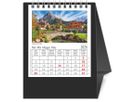 NOVOS Tischkalender Helvetia 2026 501050 1M/1S schwarz ML 11.5x14cm (9771663501050)
