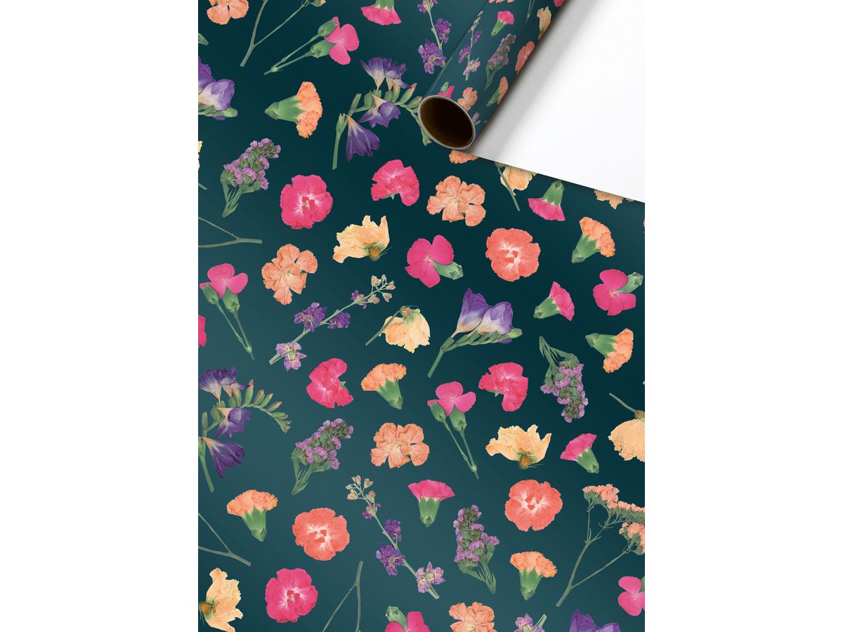 STEWO Geschenkpapier Maila 2528517044 petrol 70x200cm (7630050884294)