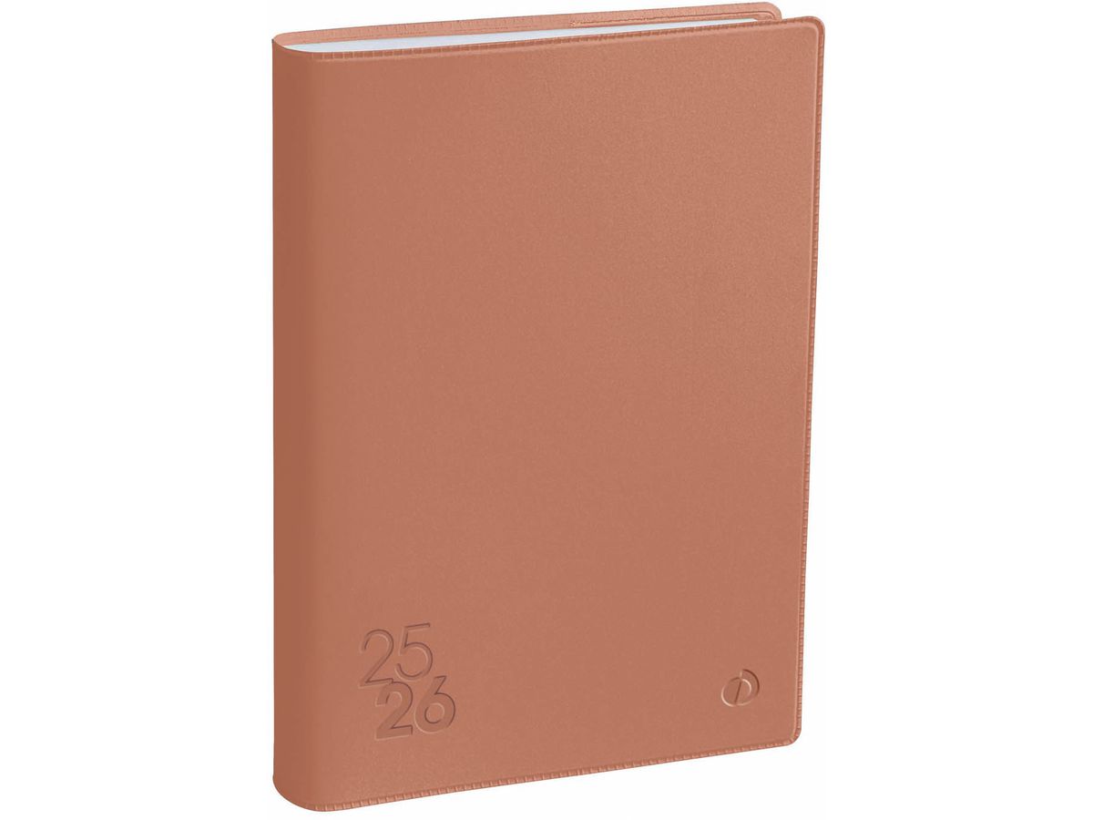 QUO-VADIS Texthebdo Touch 25/26 296255Q 1S/2P 12M rosa FR 16x24cm (3371010525935)