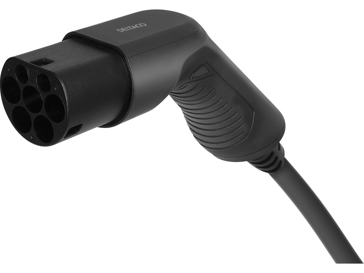 DELTACO e-Charge,cable type 2-type 2 EV-3203 3 phase, 32A, 3M (7333048044501)