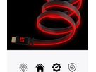 FLOAT GRIP High-Speed LED HDMI Cable FG-HDMILED-300-RED 3M, v2.1 Red (5713474051038)