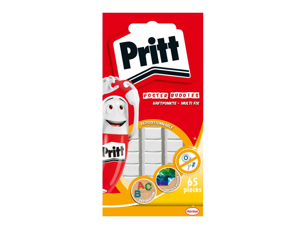 PRITT Points collants Multi-Fix PGP55 blanc 65 pcs. (4015000402088)