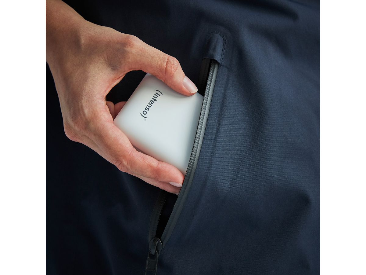 INTENSO Powerbank XC10000, white 7314532 10000 mAh, USB-A, USB-C (4034303030156)