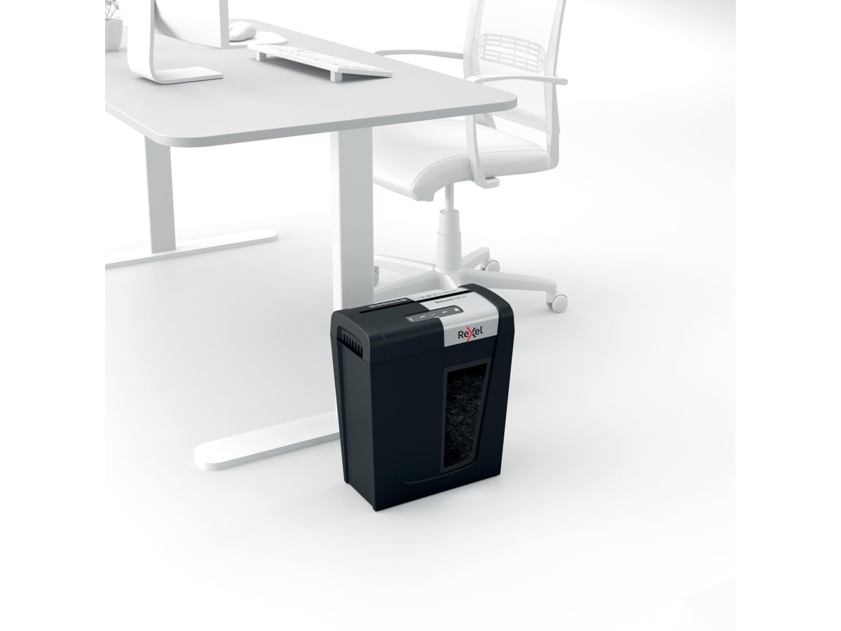 REXEL Aktenvernichter Secure 2020129EU MC4, P-5, 14lt (5028252615334)
