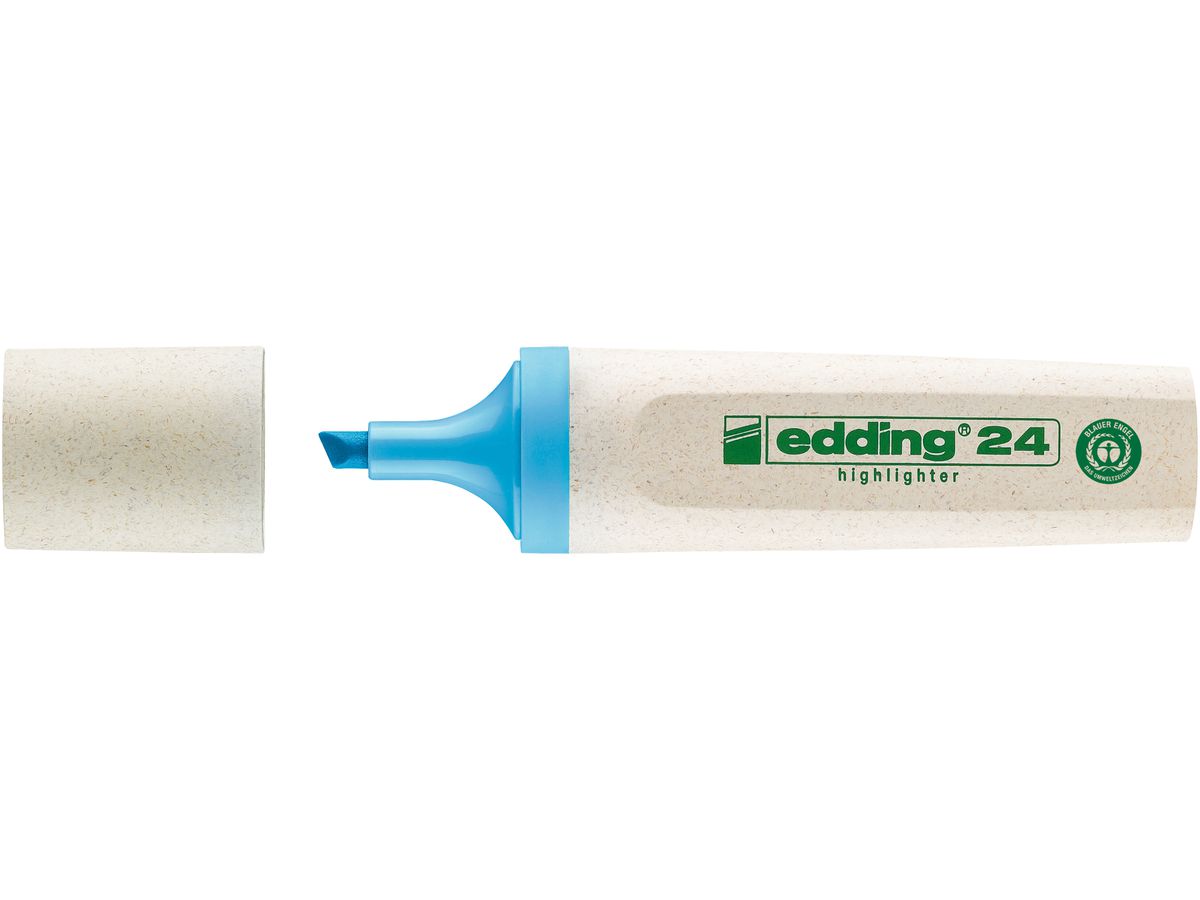 EDDING Textmarker 24 EcoLine 2-5mm 24-10 hellblau (4004764917662)