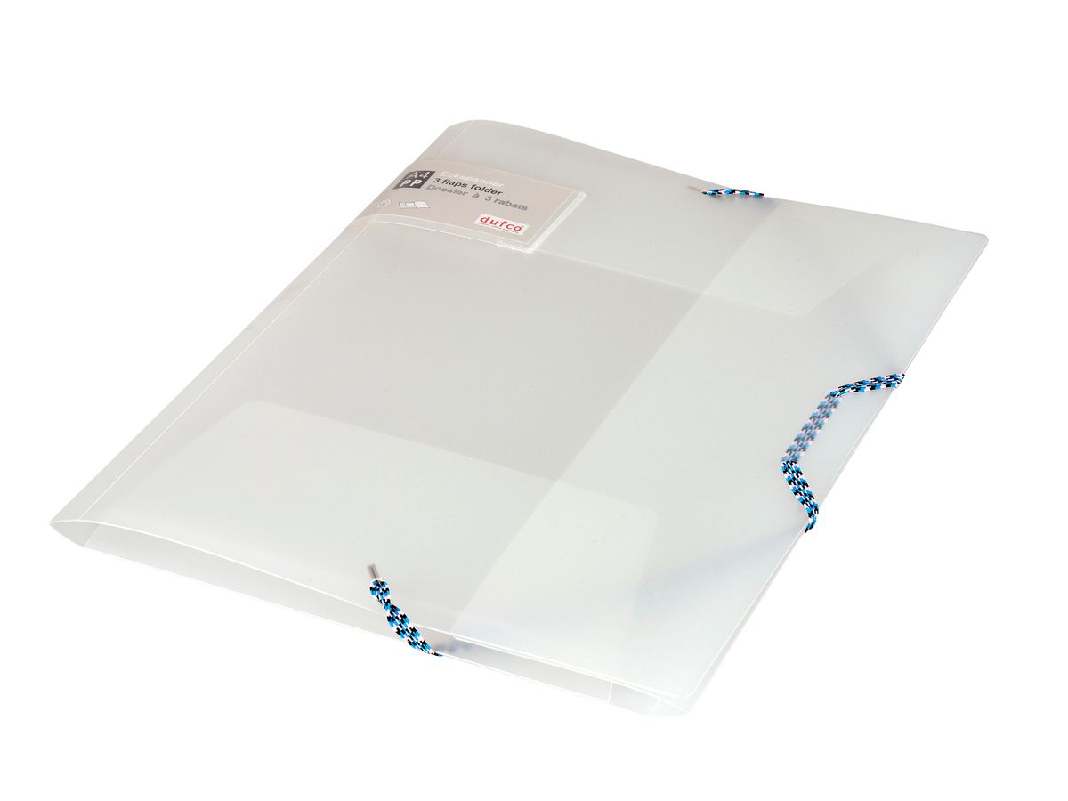 DUFCO Classeur a compart. A4 51500.03644 transparent plastique (7610259036441)