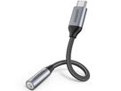 UGREEN USB-C to 3.5mm headphone 30632 jack adapter 10cm, Grey (6957303836321)