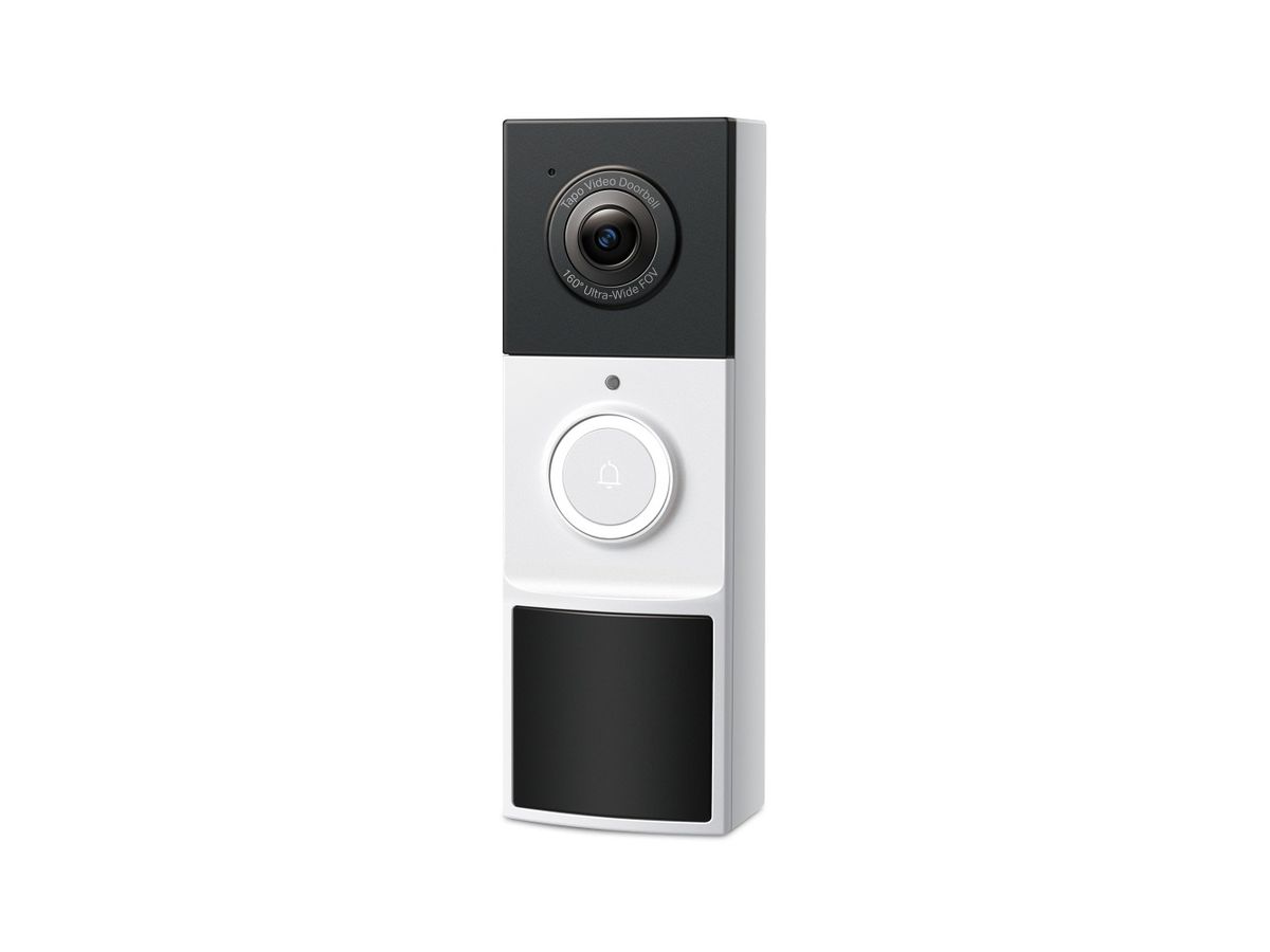 TP-LINK Video Doorbell Camera Tapo D210 2K, 6400mAh Battery (8885021371344)