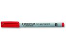STAEDTLER Lumocolor non-perm. B 312-2 rosso (4007817304181)