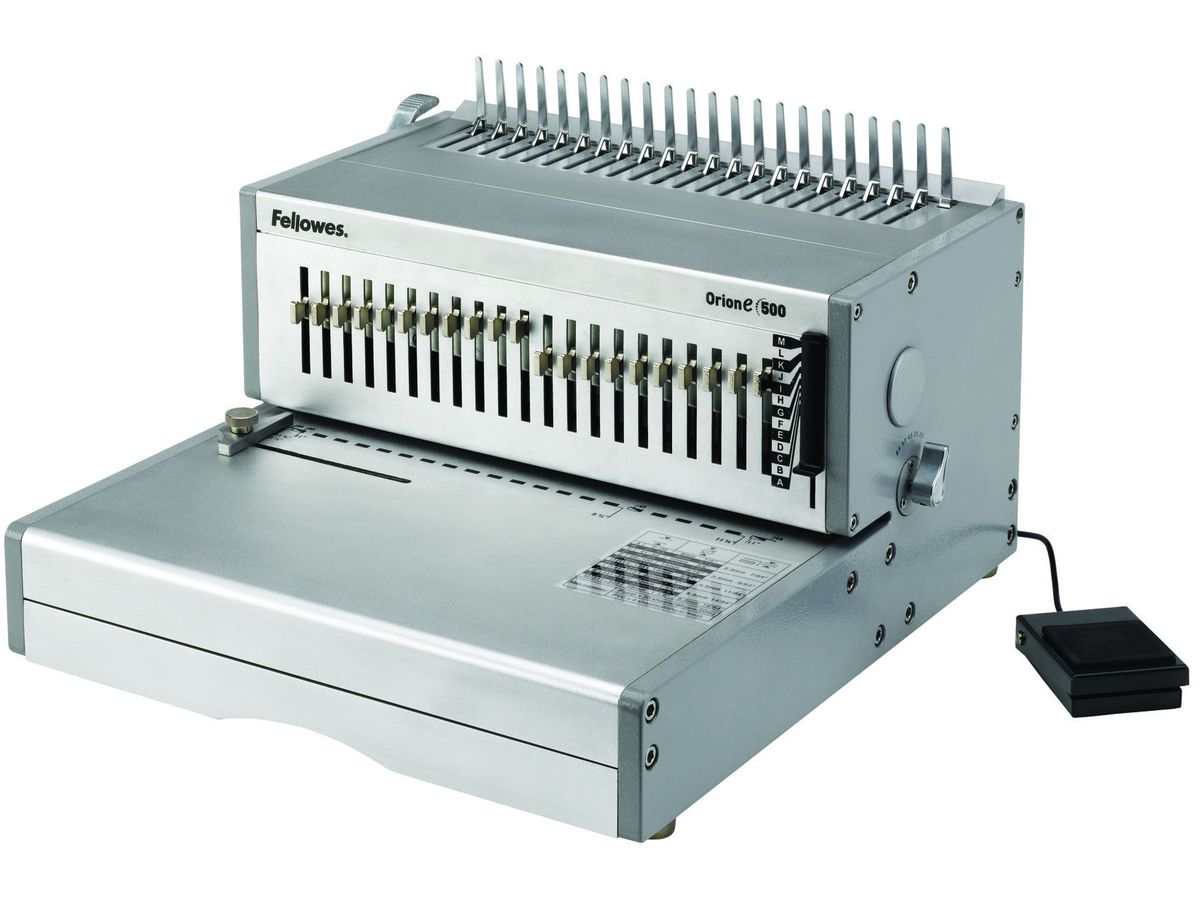 FELLOWES Plastikbindegerät 5642801 ORION-E 500 (0043859620098)
