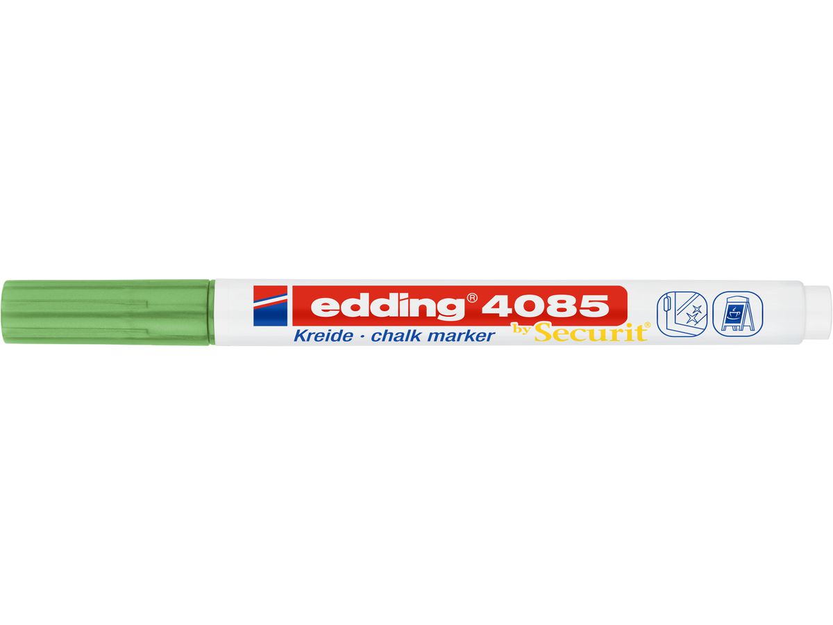 EDDING Chalk Marker 4085 1-2mm 4085-074 vert-metallic (4057305036667)