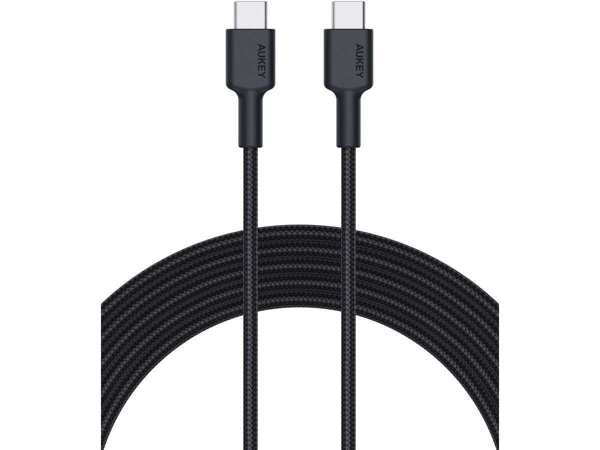 AUKEY USB-C-to-C Cable CB-CD37A 5 Pack,1x 2m,3x1m,1x0.5m (0689323787562)