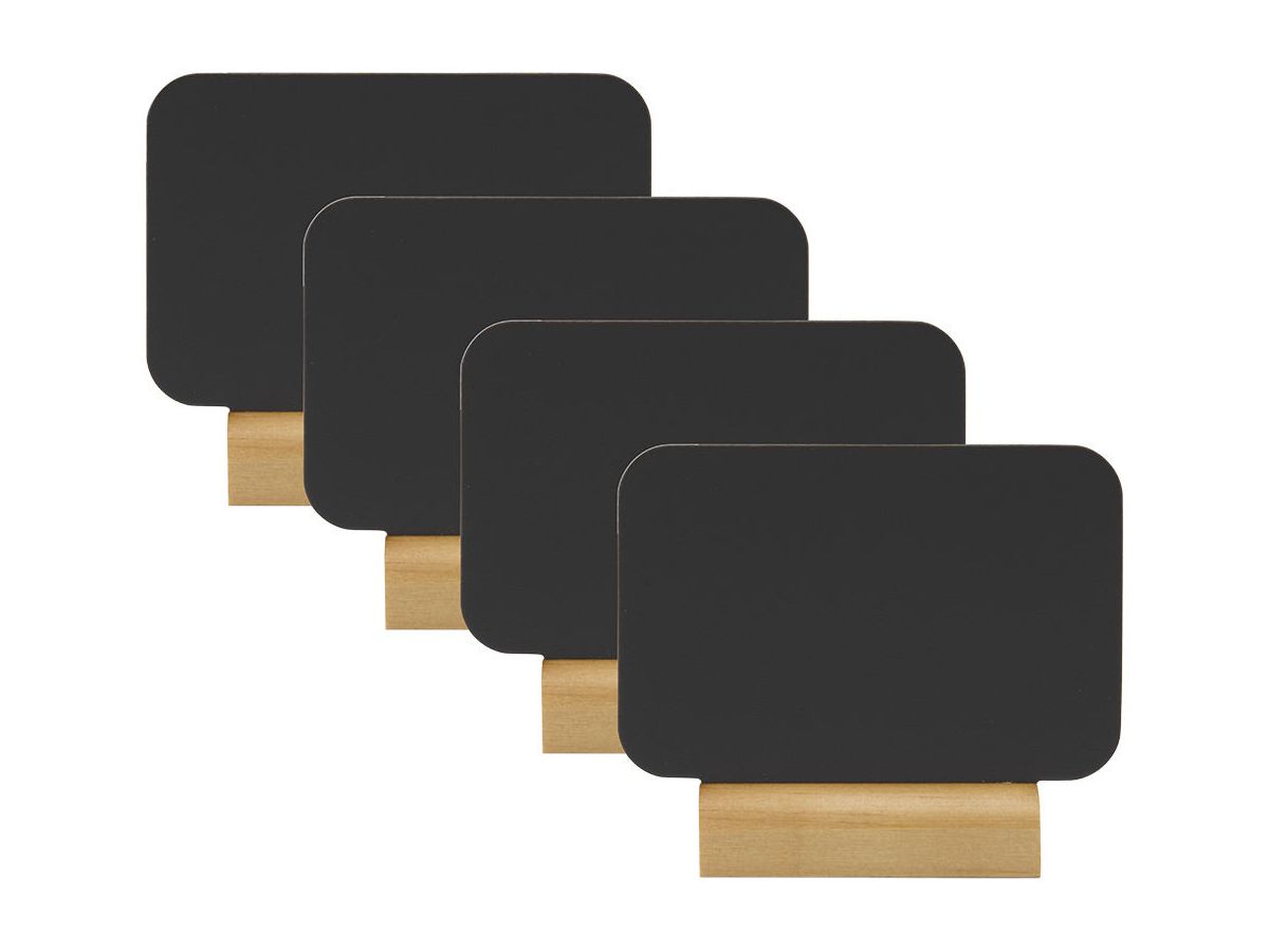 SECURIT Tischkreidetafel RECT FBT-RECT-4 schwarz 7.5x9x2cm (8719075285121)