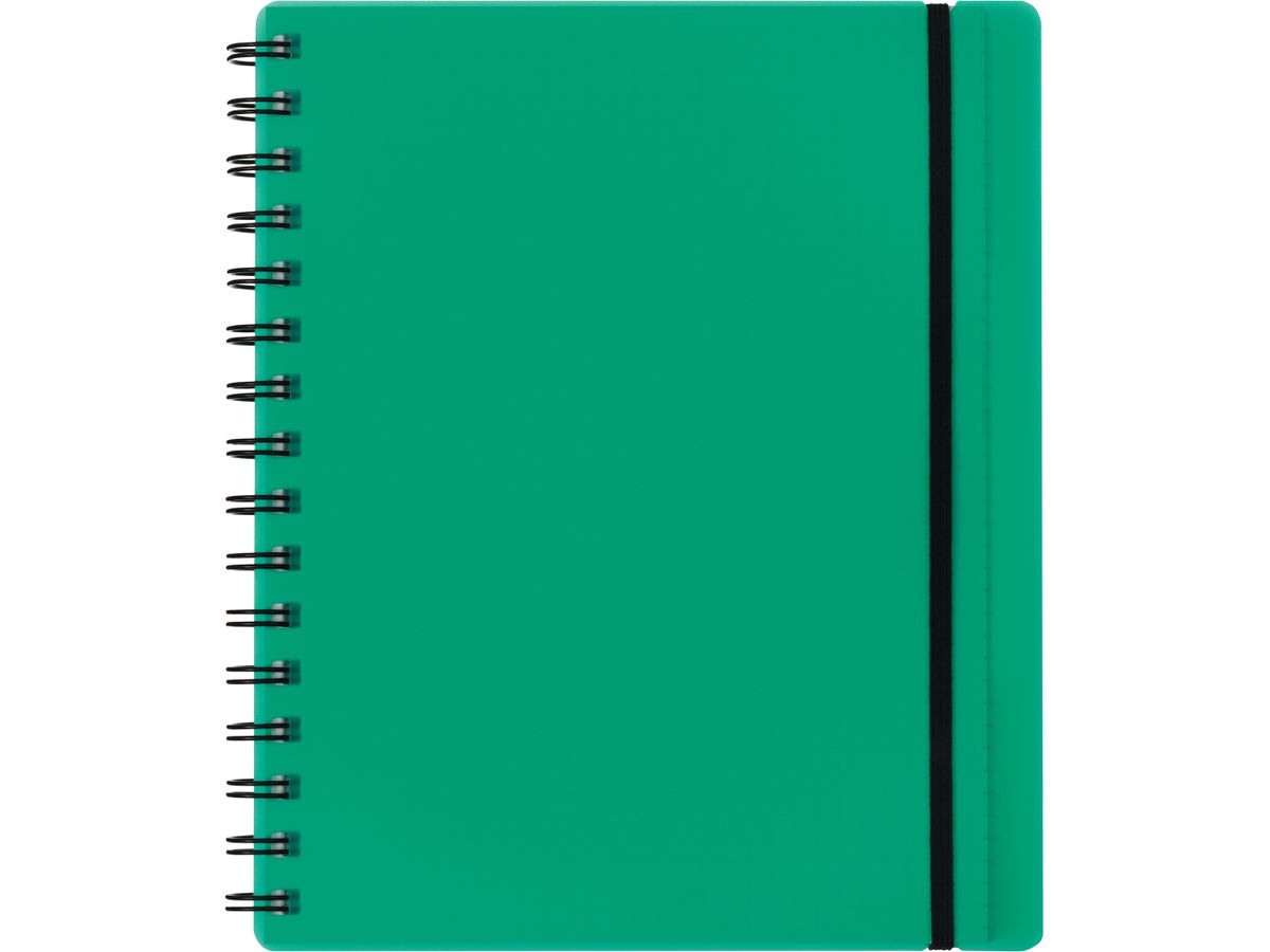 KOLMA Taccuino Easy KolmaFlex A5 06.551.01 verde, a quadretti 5mm 100 fg. (7611967060384)