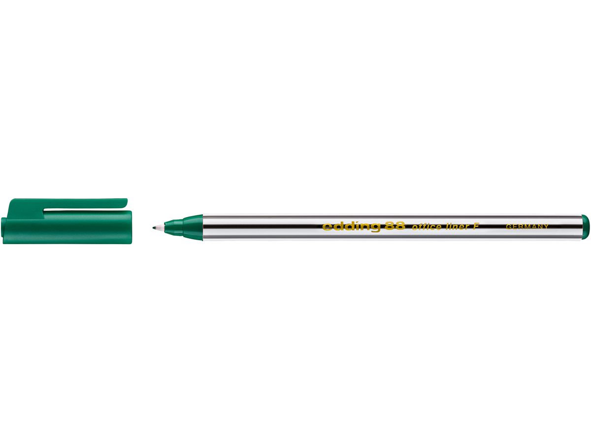 EDDING Fineliner 88 officeliner 0,6mm 88-4 grün (4004764040667)