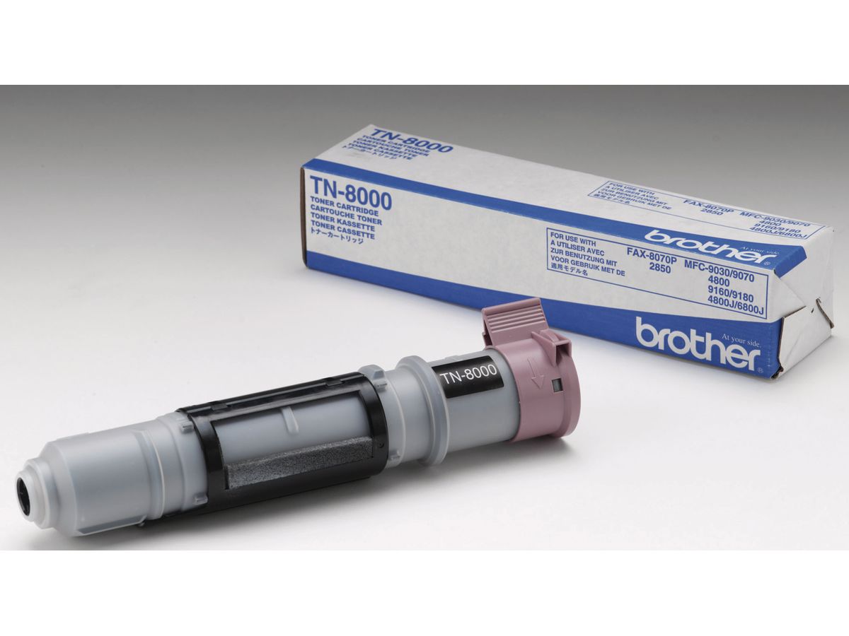 BROTHER Toner noir TN-8000 Fax-8070P/MFC-9070 2200 pages (4977766601115)