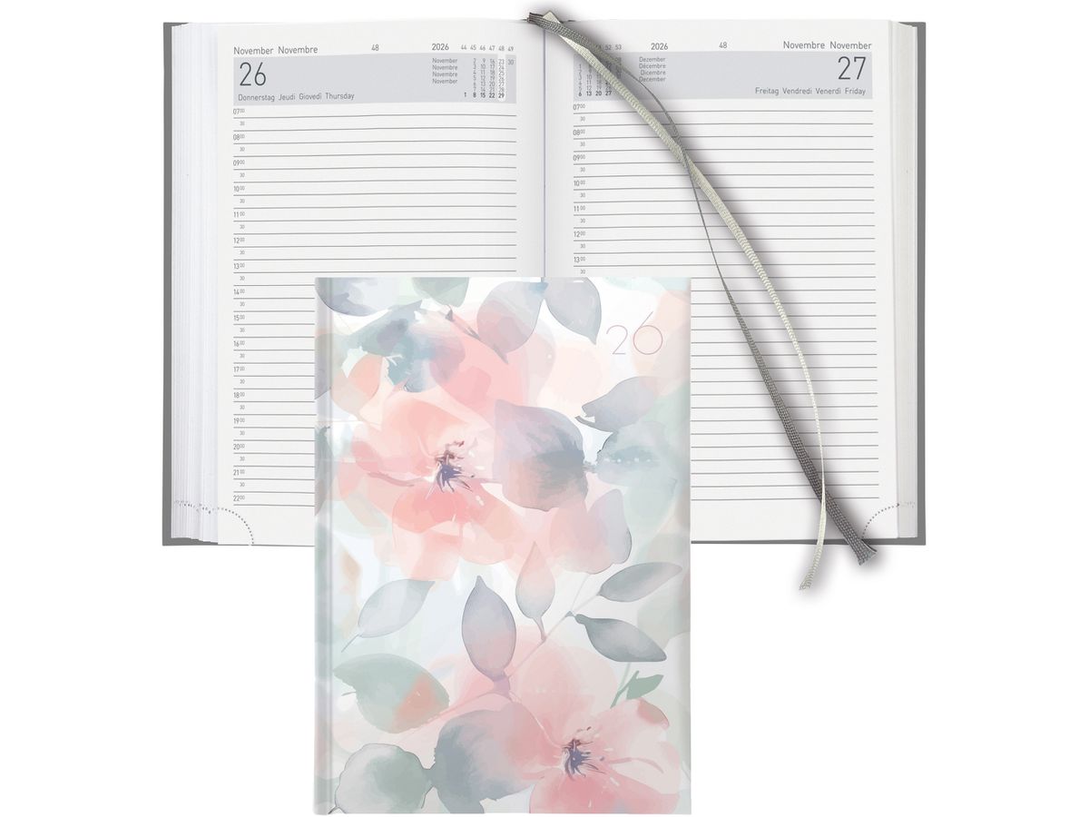 BIELLA GA Execut 2026 806513720026U 1T/1S Floral ML 14.5x20.5cm (7611365523887)