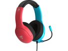 TURTLE BEACH Airlite Fit Headset TBS-8002-25 Wired ,Neon Blue,Red,NSW (0840454400120)