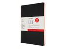 MOLESKINE Quaderno cartone A4 602527 rigato,nero/cranb.,120p. 2 pz. (8053853602527)